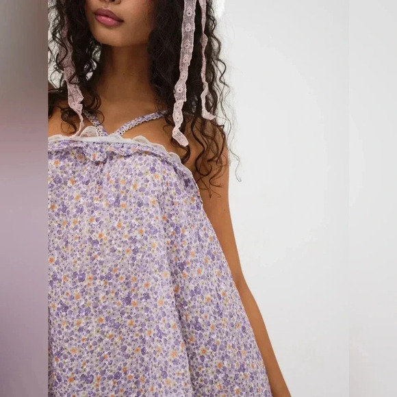For Love & Lemons Purple Mini Dress - Picture 3 of 4
